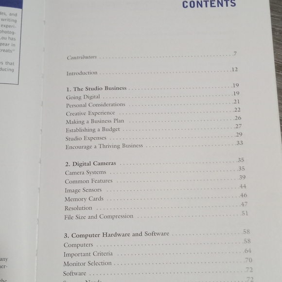 How to start and operate a digital portrait photography studio book. - Picture 3 of 11